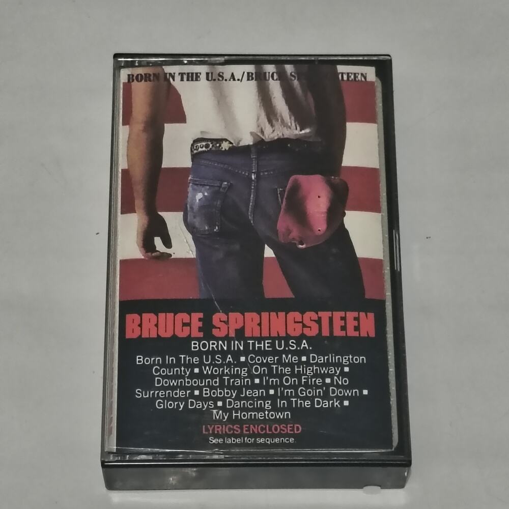 Bruce Springsteen Born in the U.S.A. Audio Tape Cassette 1984 Columbia USA